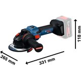 Bosch EXWS18V-15S Ugaona brusilica EXPERT 06019M6004 | Eponuda.com