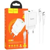 punjač kućni sa Lightning kablom, brzi, PD20W, QC3.0 - N28 Founder, tip C-Lightning