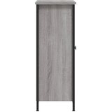  Komoda boja hrasta sonome 70 x 30 x 80 cm od konstruiranog drva Siva | shoptok.hr