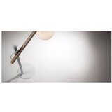 Kave Home Bela namizna svetilka La Forma Jovik | Shoptok.si