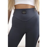 Kesi Ribbed leggings in graphite | shoptok.hr