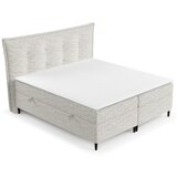 Maison de Rêve Svetlo siva boxspring postelja s prostorom za shranjevanje 140x200 cm Sinai – | Shoptok.si
