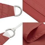  Jedro protiv sunca od tkanine Oxford pravokutno 4x7 m terakota | shoptok.hr