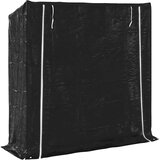  Stalak za drva za ogrjev s kišnom navlakom 200x60x200 cm | Eponuda.com