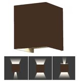 LED spoljašnje zidno svetlo LED/11W/230V 3000K IP65 braon | Eponuda.com