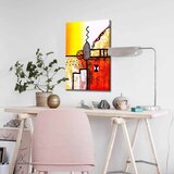 WALLXPERT Multikolorna Dekorativna Platna Slika 4570ABSC - 028 | Eponuda.com