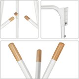 Modern Home samostojeća vješalica - Bijela/bukva | shoptok.hr