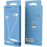Borofone BM25 Sound edge Slušalice sa mikrofonom, 3.5 mm, Dužina kabela 1.2 met, Bijela | Eponuda.ba