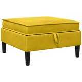  Set namještaja za dnevni boravak s jastukom 6 pcs Žuta Baršun | shoptok.hr