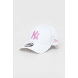 New Era Bombažna kapa s šiltom bela barva, NEW YORK YANKEES | Shoptok.si