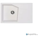 Sudoper bijeli Xgranit Linea Plus Metalac