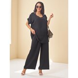 Resti Women's cotton set with short sleeves and wide pants | Shoptok.si