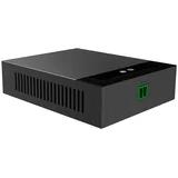 PN1 network media converter 100 Mbit /s Black