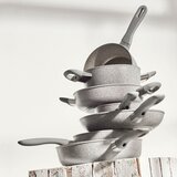 Ballarini globoka ponev s pokrovom murano granitium 28cm / 1 ročaj / aluminij / indukcija, (20456624) | Shoptok.si