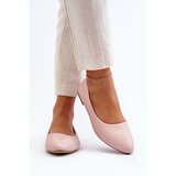 EVENTO Eco Leather Women's Ballerina Flats Pink Tindomiel | shoptok.hr