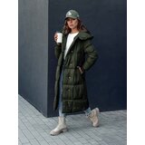 DStreet Quilted women's coat CLOUTIQUE green | shoptok.hr