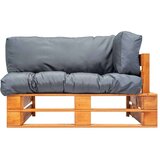  Sofa od paleta od borovine sa sivim jastucima | shoptok.hr