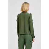 Moodo Women's khaki blouse | ePonuda.com