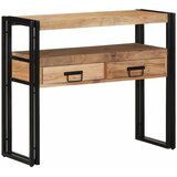  Konzolna stolica Smeđa 90 x 33 x 75 cm Čvrsto drvo akacije | Eponuda.com