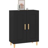  Komoda crna 69 5 x 34 x 90 cm od konstruiranog drva | shoptok.hr