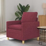 SOFA Vinska crvena 76 x 81 x 87,5 cm Tkanina Cijene
