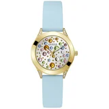 Guess Ženska ročna ura Mini Wonderlust GW0678L1 Zlata