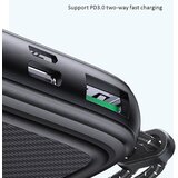 Usams Power Bank PB56 (US-CD151) - dvojni USB, Quick Charge 3.0, PD 3.0, 10000mAh - črna | Shoptok.si
