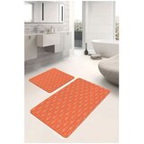Mila Home Žametne kopalniške preproge v kompletu 2 ks v barvi terakote 60x100 cm – | Shoptok.si