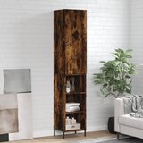  The Living Store Visoka omara dimljeni hrast 34,5x34x180 cm inženirski les - Visoka Omara, (21431010) | Shoptok.si