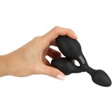 Black Črni Žamet - trojni analni čep (črn) | Shoptok.si