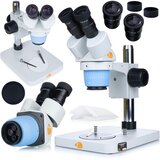 Rosfix binokularni stereo mikroskop vela s blue MSVSB-B-PS1, (22084176) u