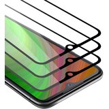 Cadorabo LG KQ51 - Zaščitna folija v transparentno s čarno - 3-pack Kaljeno steklo za zaščito zaslona s trdoto 9H in 3D dotikom, (20563025) | Shoptok.si