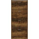  za cipele boja hrasta 63x24x147 cm konstruirano drvo | shoptok.hr