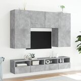  Zidni TV ormarić boja betona 100 x 30 x 30 cm konstruirano drvo | Eponuda.com