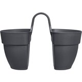 ELHO vibia campana flower twin 21 cm - antracit Cene