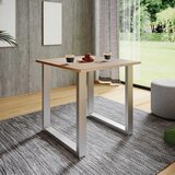 MID.YOU jedilna miza xona, hrast, srebrna | Shoptok.si