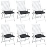  Jastuci za palete 6 kom crni 50 x 50 x 7 cm od tkanine Oxford | Eponuda.com