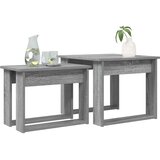  Set stolića za kavu 2 pcs Siva Sonoma Konstruirano drvo | shoptok.hr