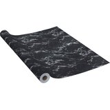  Samoljepljiva folija za namještaj boja crni kamen 500x90 cm PVC | Eponuda.ba