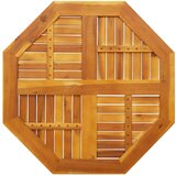 vidaXL Mizna plošča 80x80x2,2 cm osmerokotna trdna tikovina | Shoptok.si