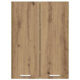 vidaXL Viseča omarica s polico Riga Umetni hrast 60 x 31 x 80 cm | Shoptok.si