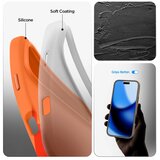 Spigen ovitek Silicone Fit MagSafe za Apple iPhone 17 Pro, Cosmic Orange (ACS11379) | Shoptok.si