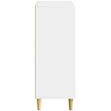  Kreveta Bijela visokog sjaja 66 x 34,5 x 90 cm | shoptok.hr