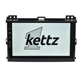 Kettz tipska multimedija 9 slim din za toyotu landcruiser 2002-2008 KX-5332-2 | ePonuda.com