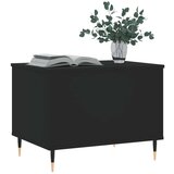  Stolić za kavu crni 60 x 44 5 x 45 cm od konstruiranog drva | shoptok.hr