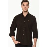 Dewberry G715 MEN'S SHIRT-BROWN | shoptok.hr