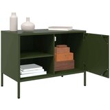 vidaXL TV ormarić maslinastozeleni 68 x 39 x 50,5 cm čelični | shoptok.hr