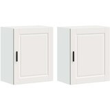 vidaXL Kuhinjske stenske omarice 2 kos Porto bela inženirski les | Shoptok.si