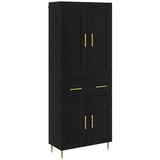  Highboard Crni hrast 69,5 x 34 x 180 cm Konstruirano drvo | shoptok.hr