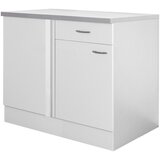 XXXL Kotna Spodnja Omarica Wito, Bela Barva | Shoptok.si